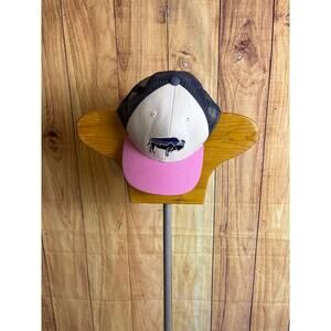 Patagonia Trucker Hat Cap Adjustable Pink Blue